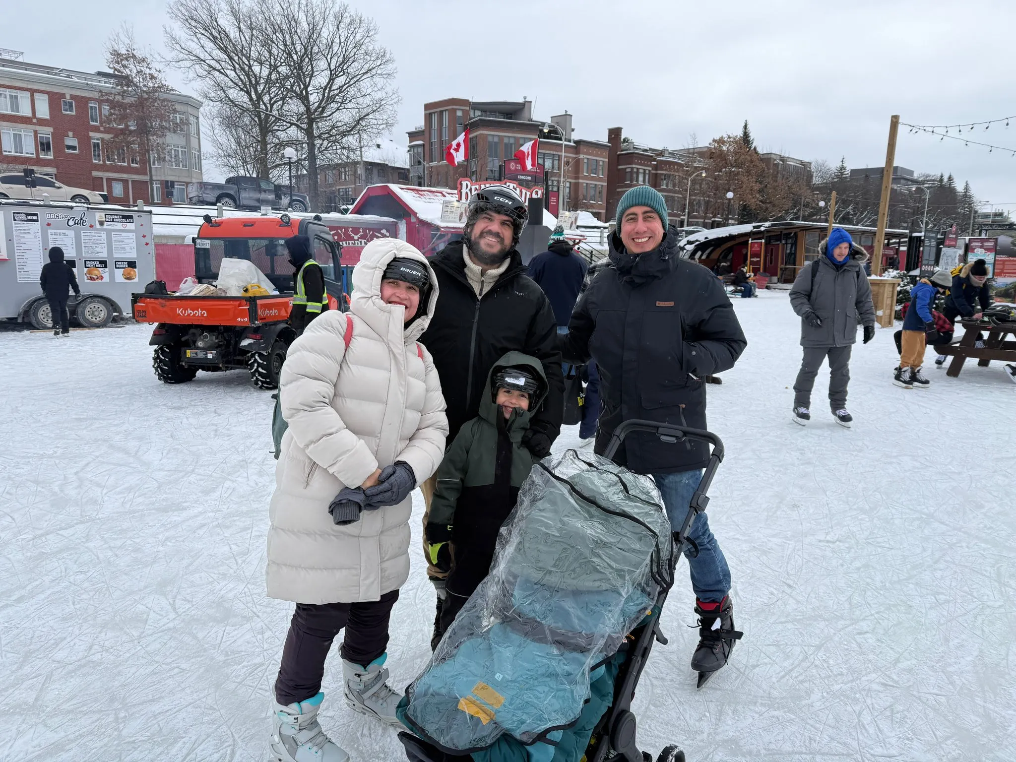 Patinando en el Canal